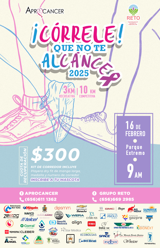 pOSTER Correle que no te alcancer